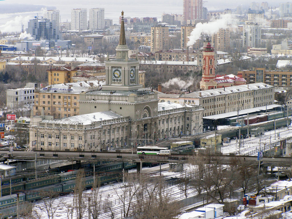 Волгоград — Троллейбусные линии: [1 и 4] Центральная сеть