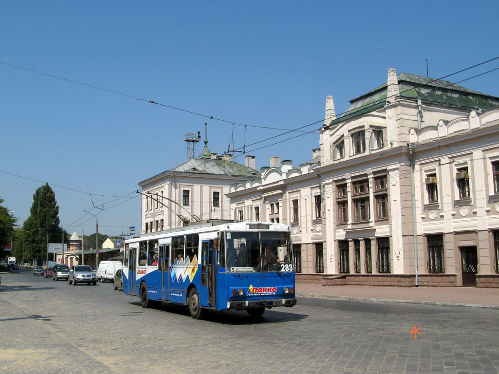 Черновцы, Škoda 14Tr89/6 № 283