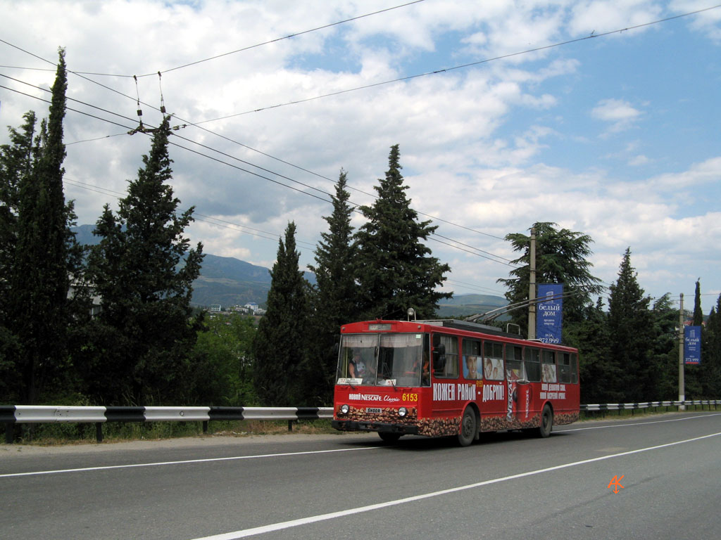 Крымский троллейбус, Škoda 14Tr11/6 № 6153