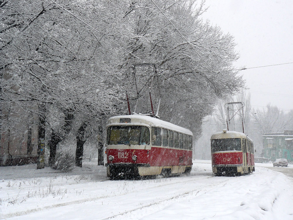 Днепр, Tatra T3SU № 1182