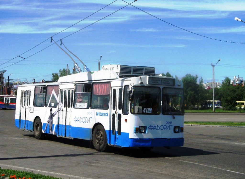 Барнаул, ЗиУ-682 КВР БТРМ № 4108