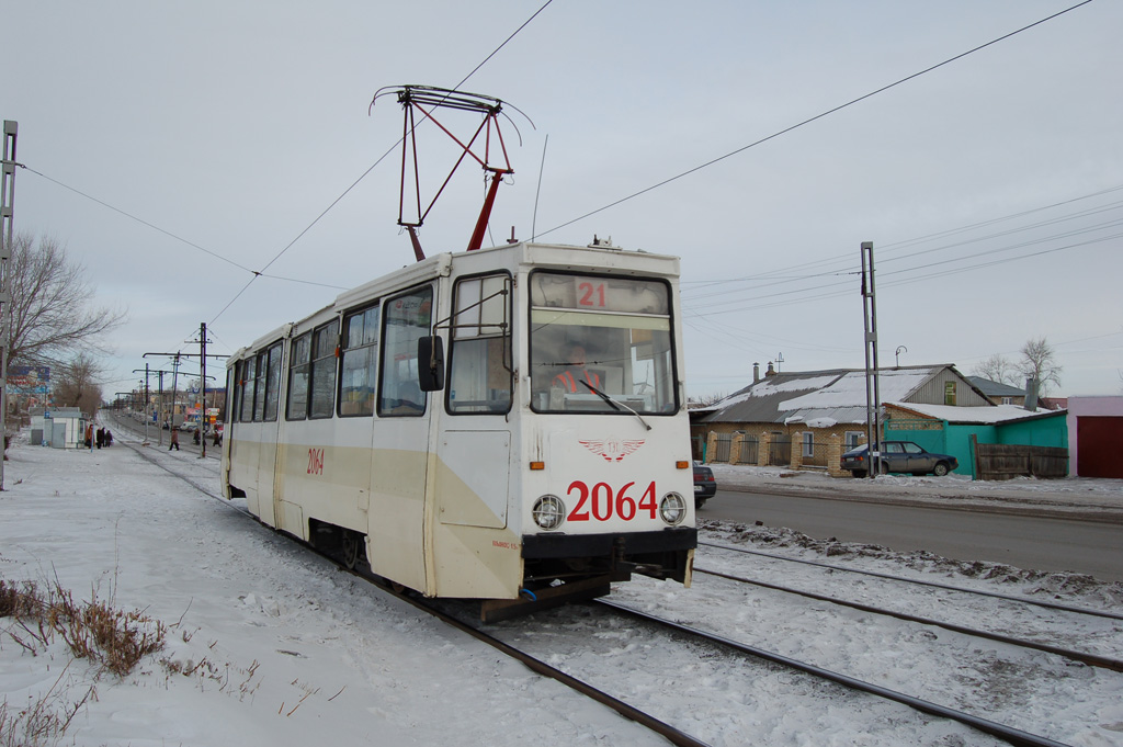 Магнитогорск, 71-605 (КТМ-5М3) № 2064 Магнитогорск, 71-605 (КТМ-5М3) № 2064