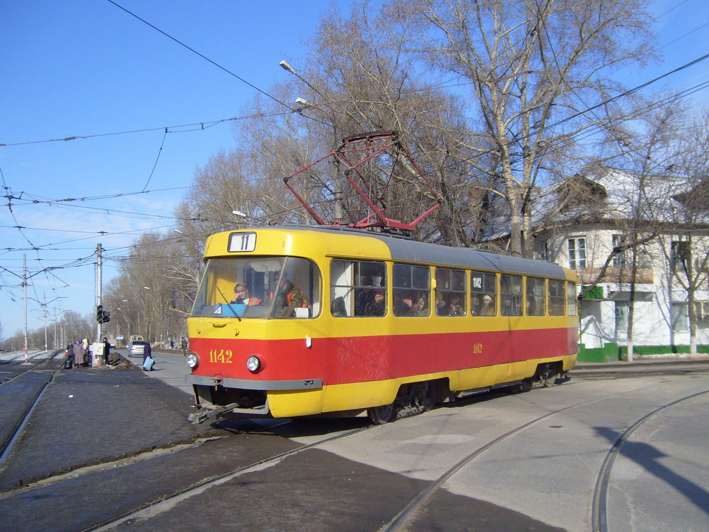 Ulyanovsk, Tatra T3SU # 1142 Ulyanovsk, Tatra T3SU # 1142