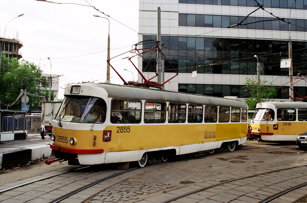 Moskva, Tatra T3SU č. 2855