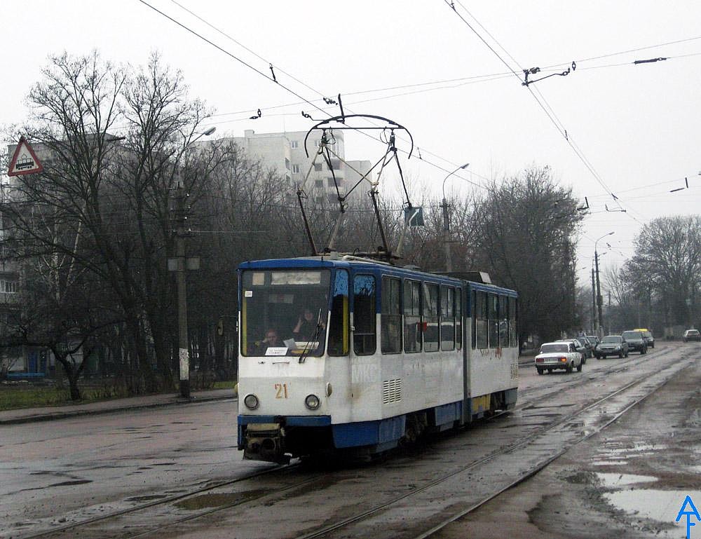 Житомир, Tatra KT4SU № 21