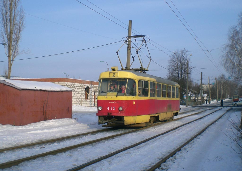 Курск, Tatra T3SU № 415