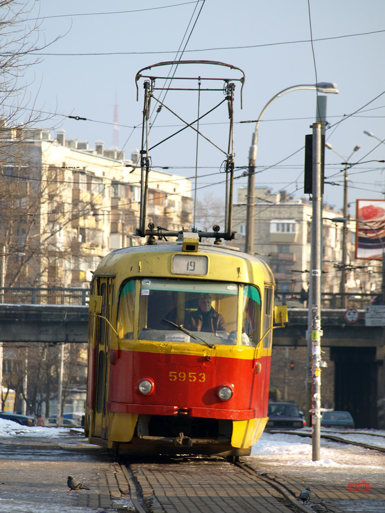 Kiova, Tatra T3SU # 5953