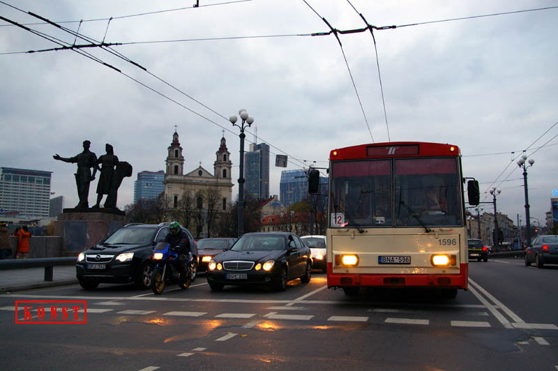 Vilnius, Škoda 14Tr13/6 nr. 1596