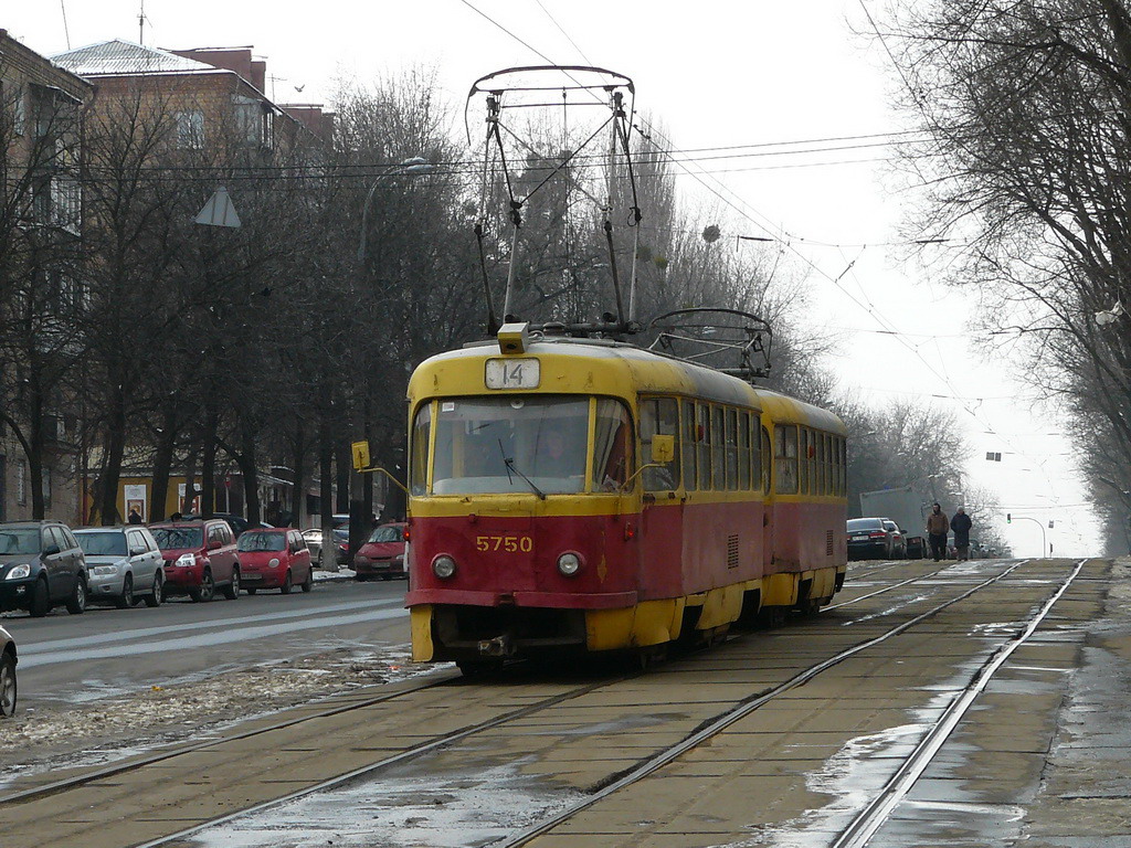 Киев, Tatra T3SU № 5750