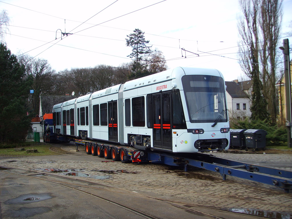 Бохум – Гельзенкирхен, Stadler Variobahn № 501; Шёнайхе – Рюдерсдорф — Вагоны из других городов