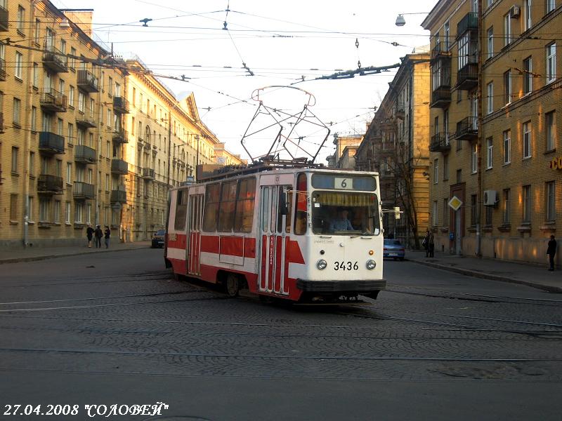 Saint-Petersburg, LVS-86K № 3436 Saint-Petersburg, LVS-86K № 3436