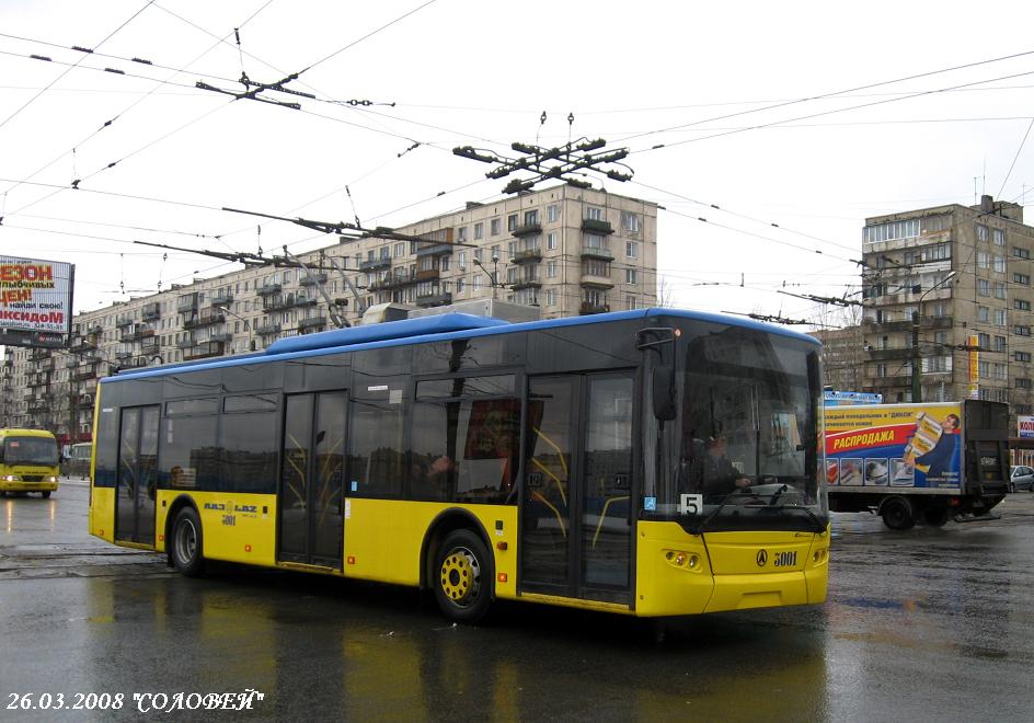 Санкт-Петербург, ЛАЗ E183D1 № 3001