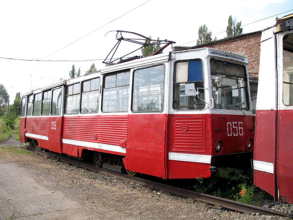 Авдеевка, 71-605 (КТМ-5М3) № 056; Авдеевка — Трамвайный парк