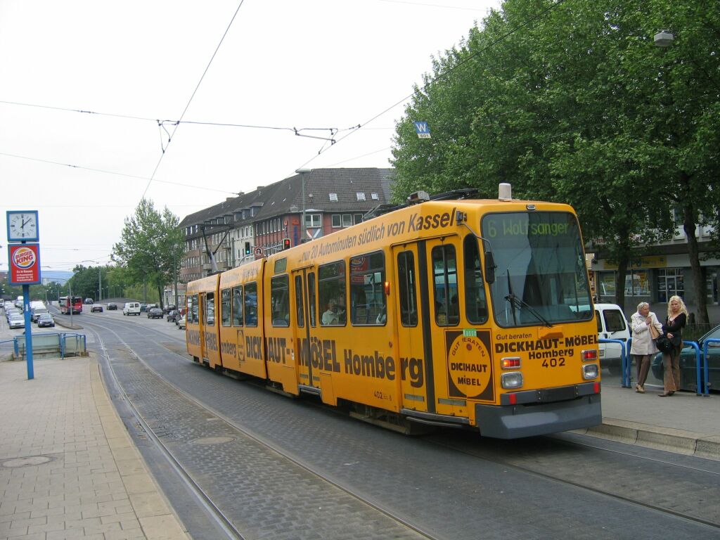 Кассель, Duewag N8C № 402