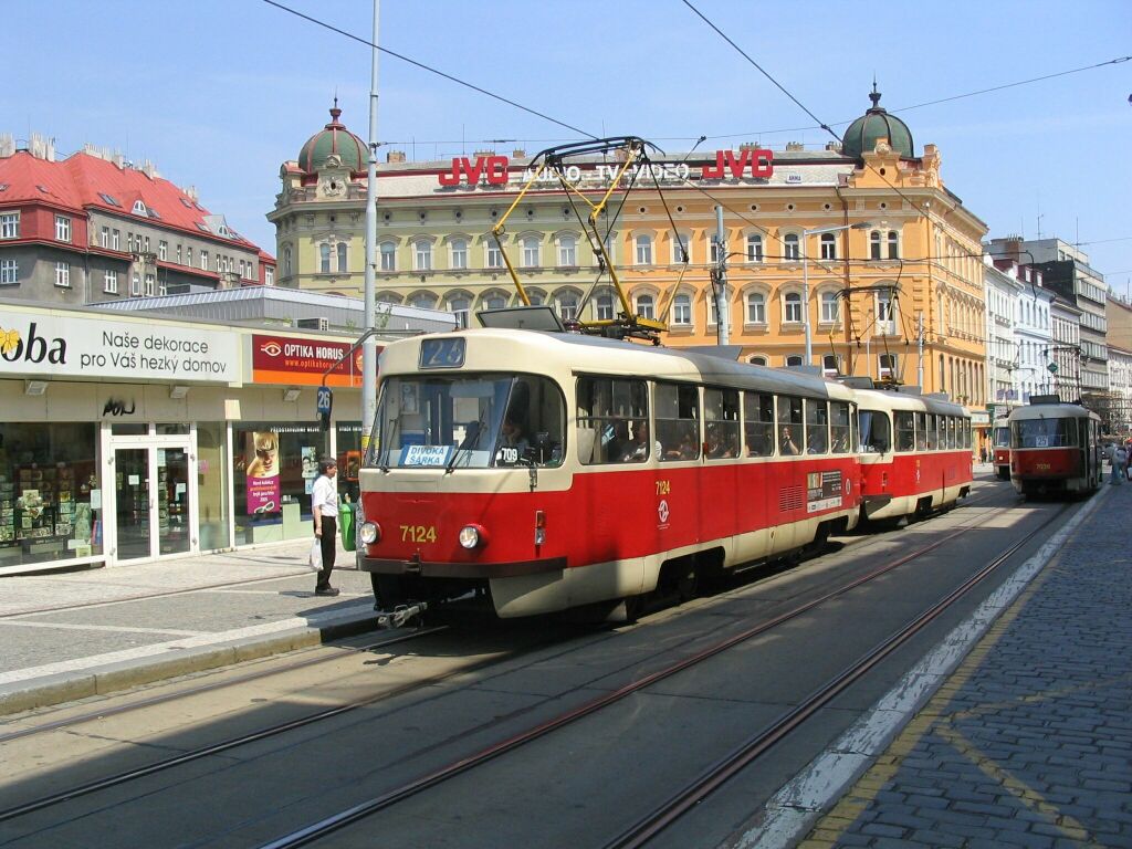 Прага, Tatra T3SUCS № 7124