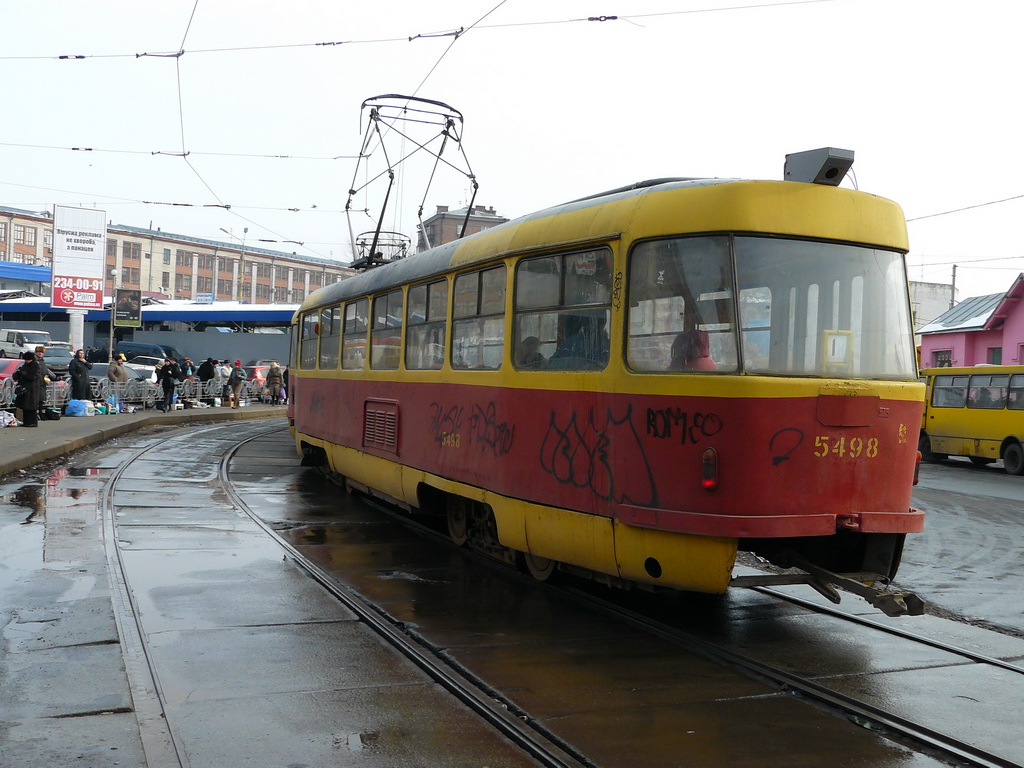 Киев, Tatra T3SU № 5498