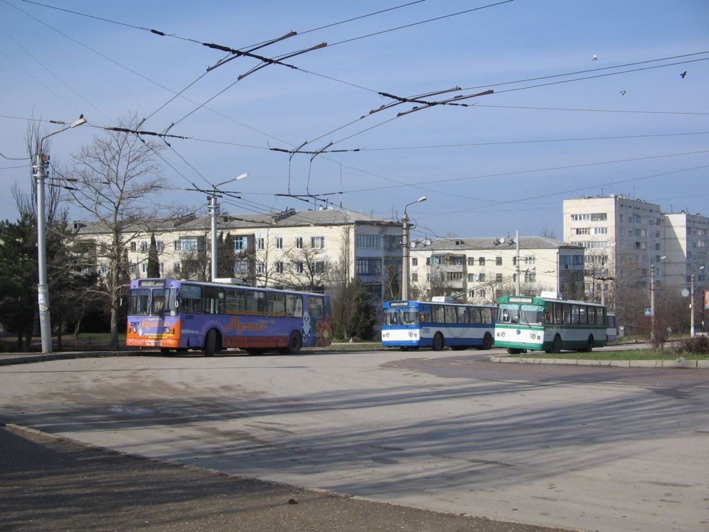 Севастополь — Троллейбусные линии и кольца Севастополь — Троллейбусные линии и кольца