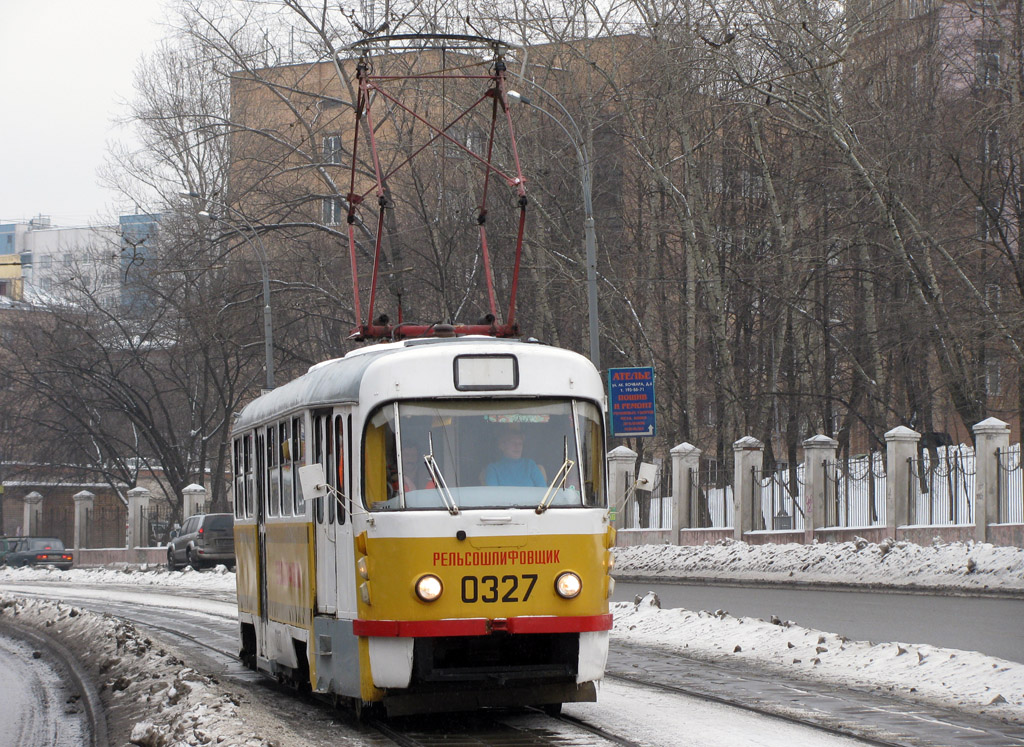 Москва, Tatra T3SU № 0327
