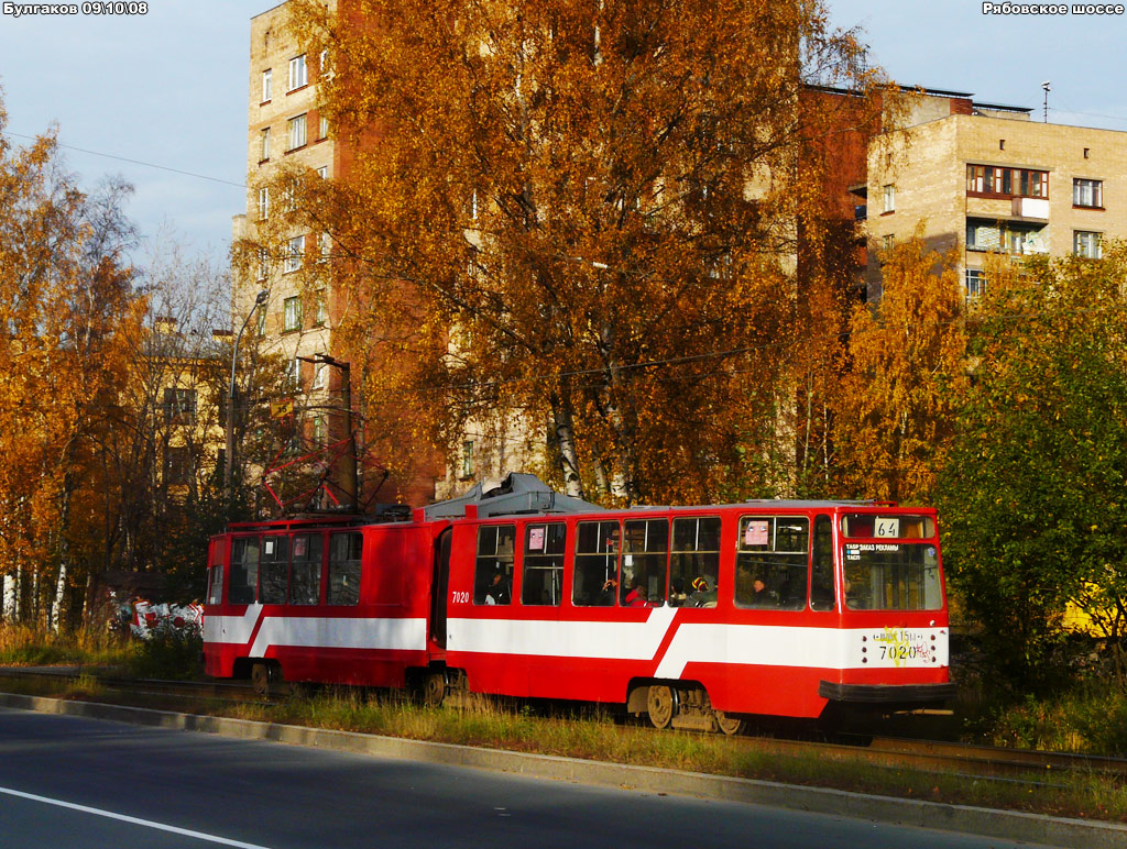 Saint-Petersburg, LVS-86K № 7020 Saint-Petersburg, LVS-86K № 7020