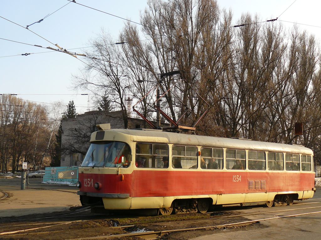 Днепр, Tatra T3SU № 1234