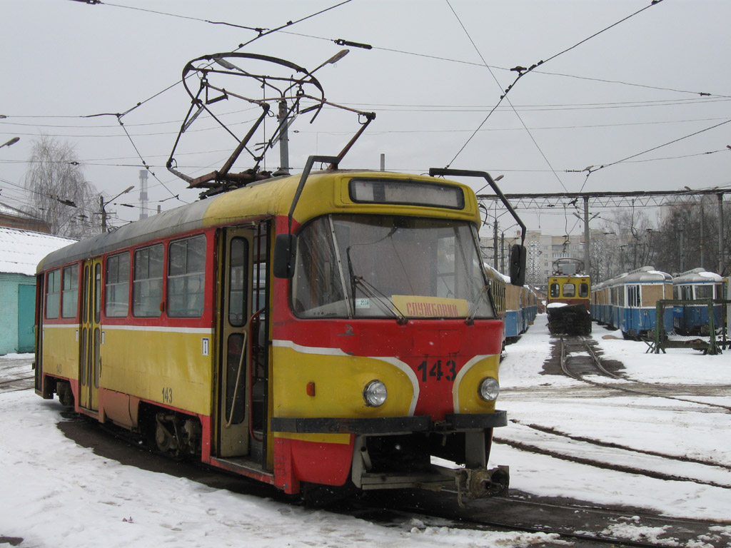 Винница, Tatra T4SU № 143