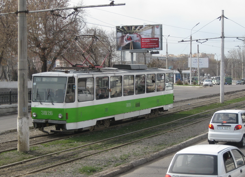 Ташкент, Tatra T6B5SU № 3026