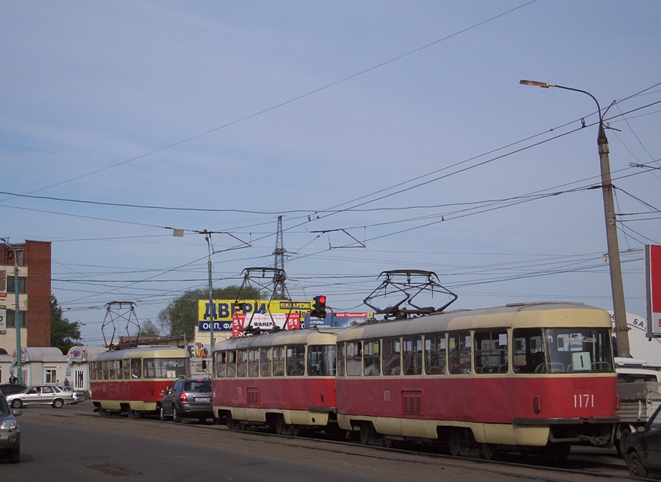Ижевск, Tatra T3SU (двухдверная) № 1171