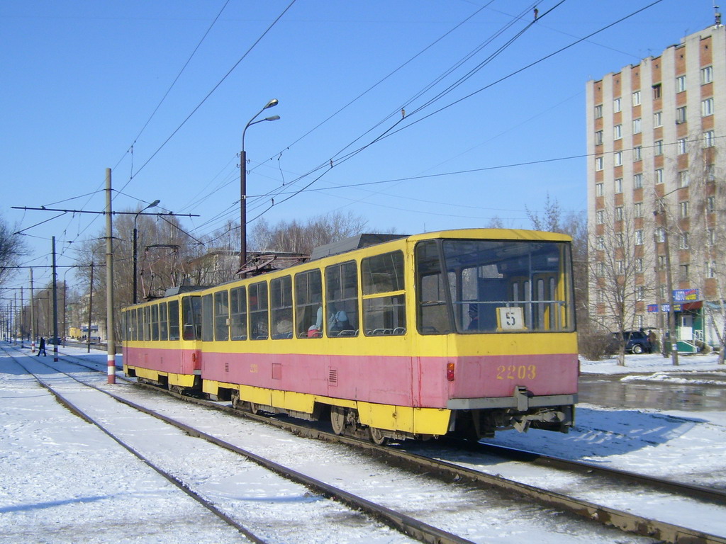 Ульяновск, Tatra T6B5SU № 2203