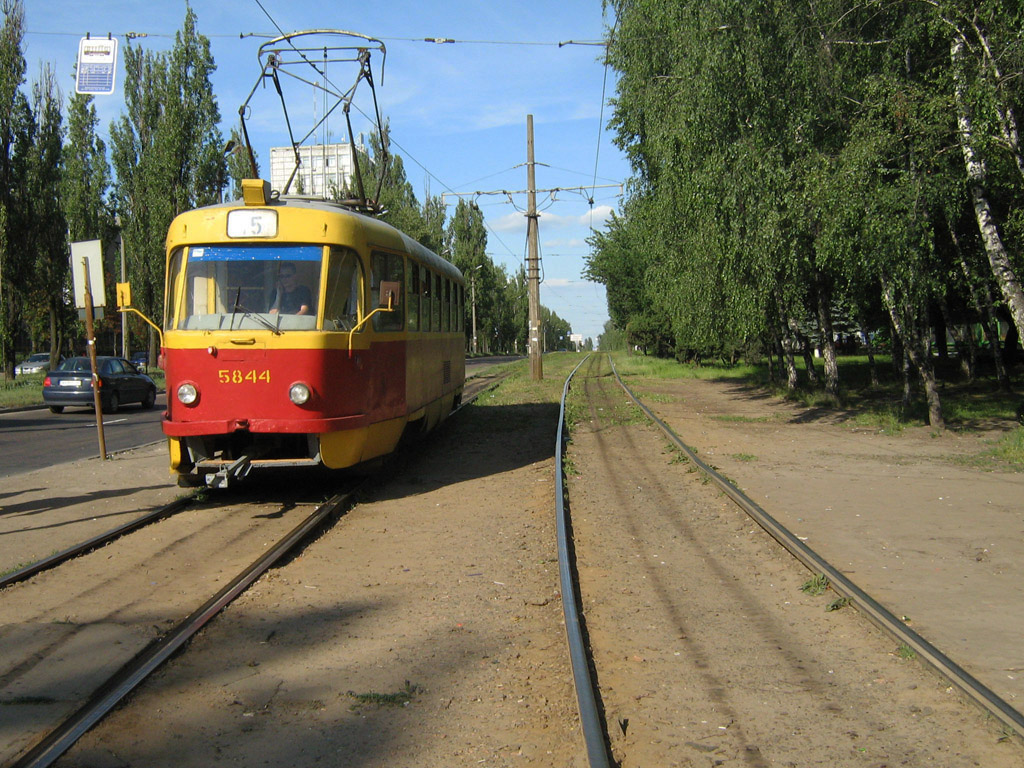 Киев, Tatra T3SU № 5844