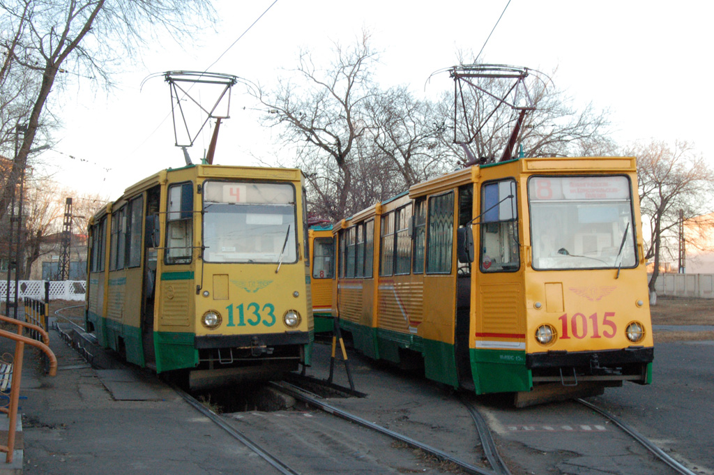Magnitogorsk, 71-605 (KTM-5M3) nr. 1133; Magnitogorsk, 71-605 (KTM-5M3) nr. 1015