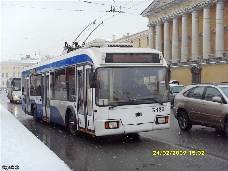 Санкт-Петербург, БКМ 321 № 3423