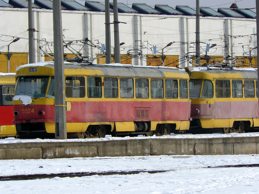 Киев, Tatra T3SU № 5524