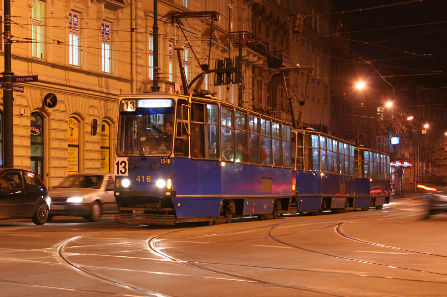 Краков, Konstal 105Na № 416