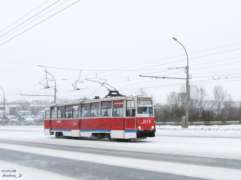 Новосибирск, 71-605 (КТМ-5М3) № 2119