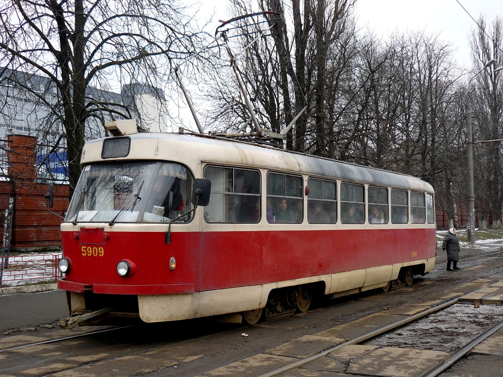 Киев, Tatra T3SU № 5909