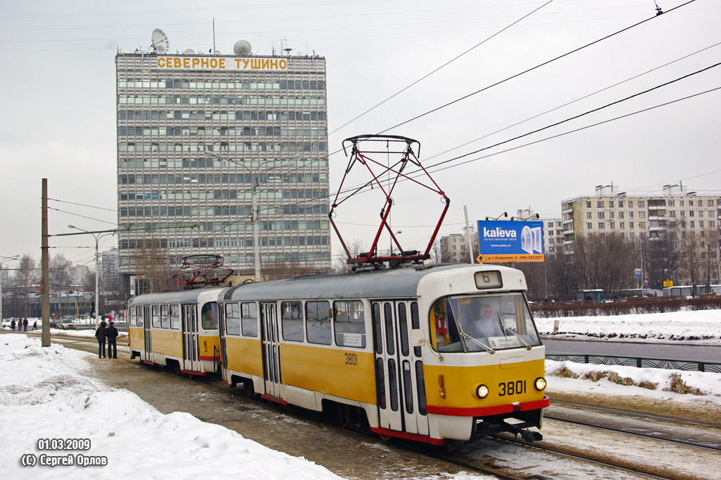 Maskva, Tatra T3SU nr. 3801
