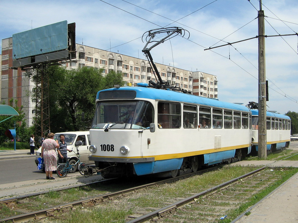Алматы, Tatra T3DC1 № 1008