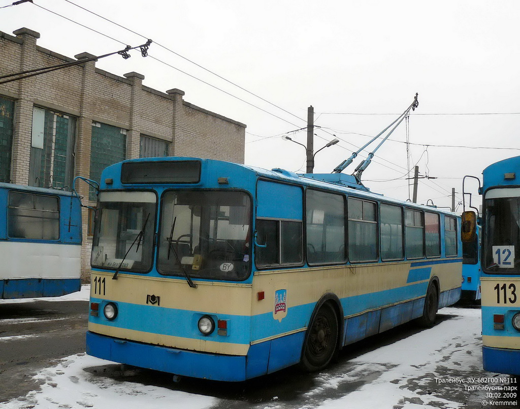 Гродно, ЗиУ-682Г [Г00] № 111