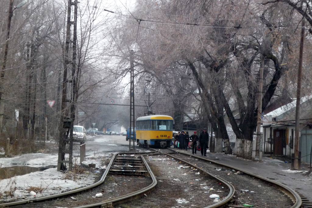 Алматы, Tatra T4D № 1040