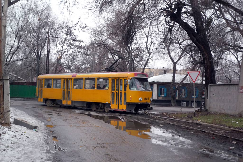 Алматы, Tatra T3D № 1049 Алматы, Tatra T3D № 1049