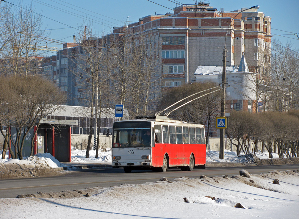 Вологда, Škoda 14TrM (ВМЗ) № 163