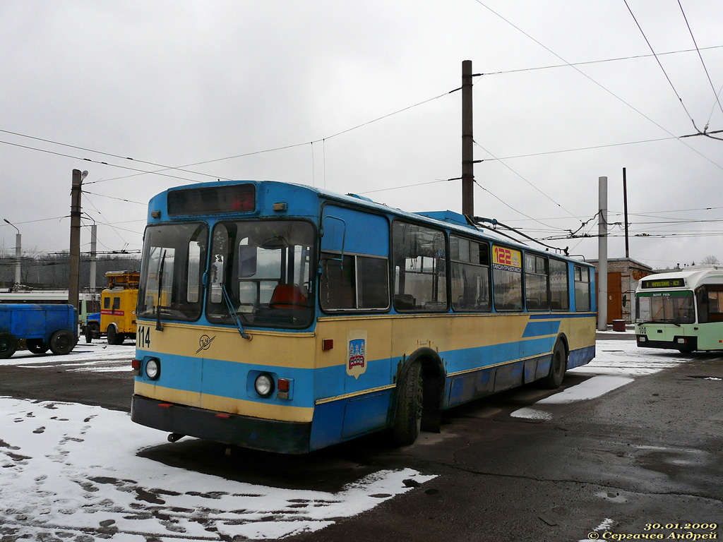 Hrodna, ZiU-AKSM (AKSM 100) Nr. 114