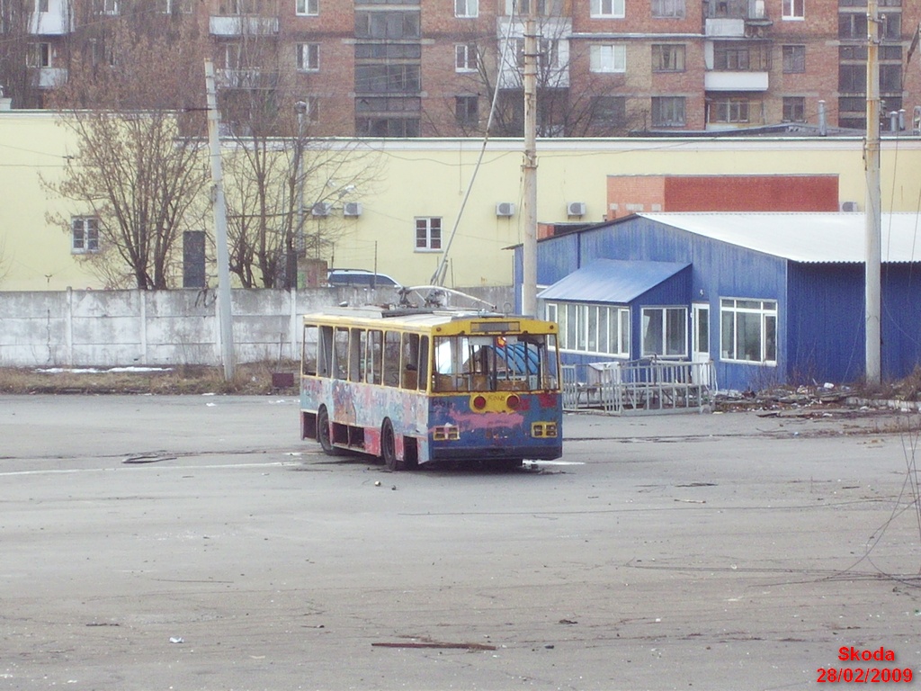 Киев, Škoda 14Tr02 № 144; Киев — Троллейбусные депо: 1. Старая территория на ул. Красноармейской (Большой Васильковской)