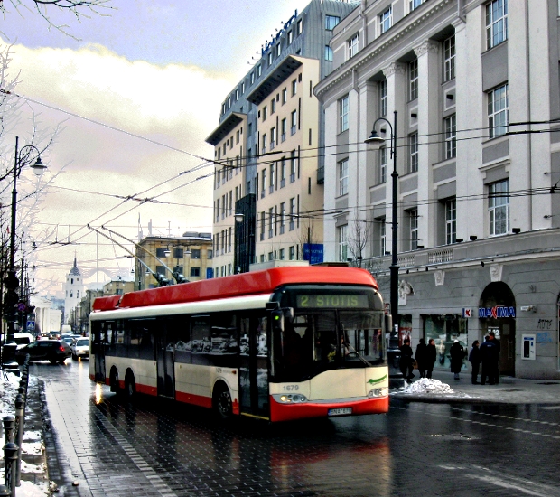 Вільнюс, Solaris Trollino II 15 AC № 1679