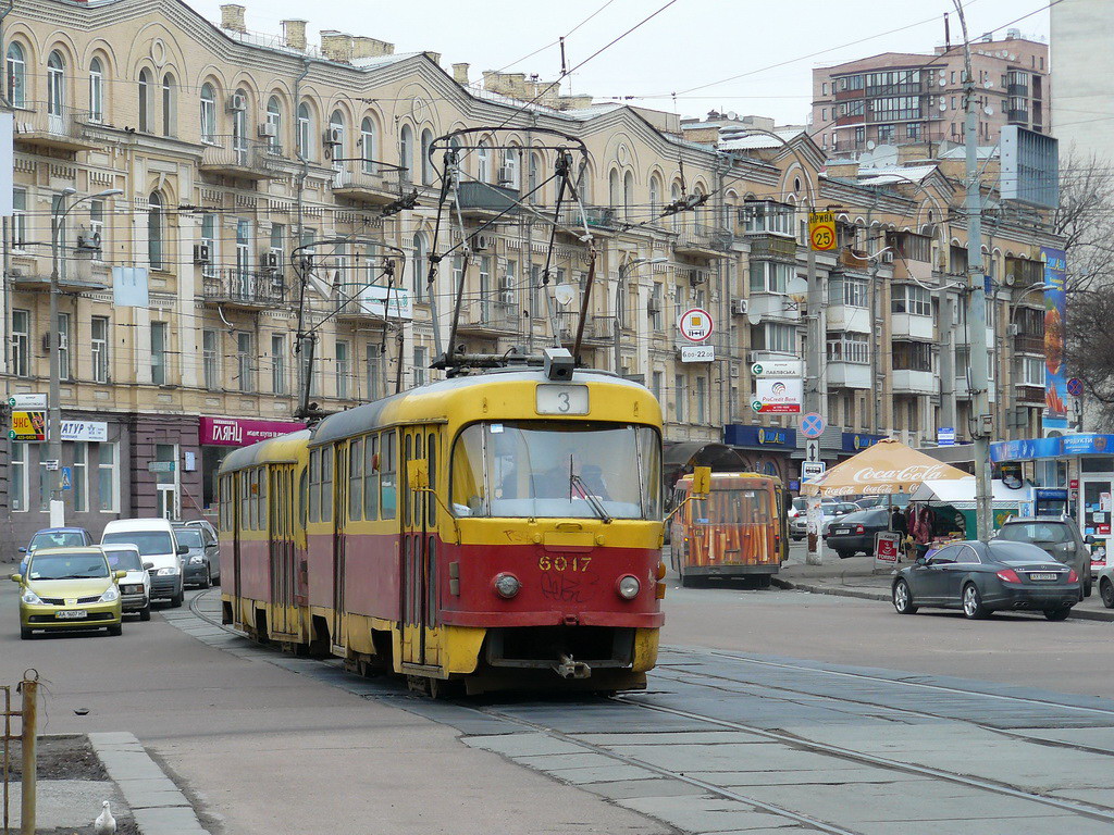 Kijiva, Tatra T3SU № 6017