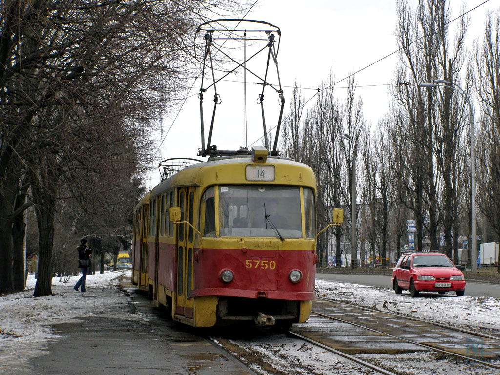 Киев, Tatra T3SU № 5750