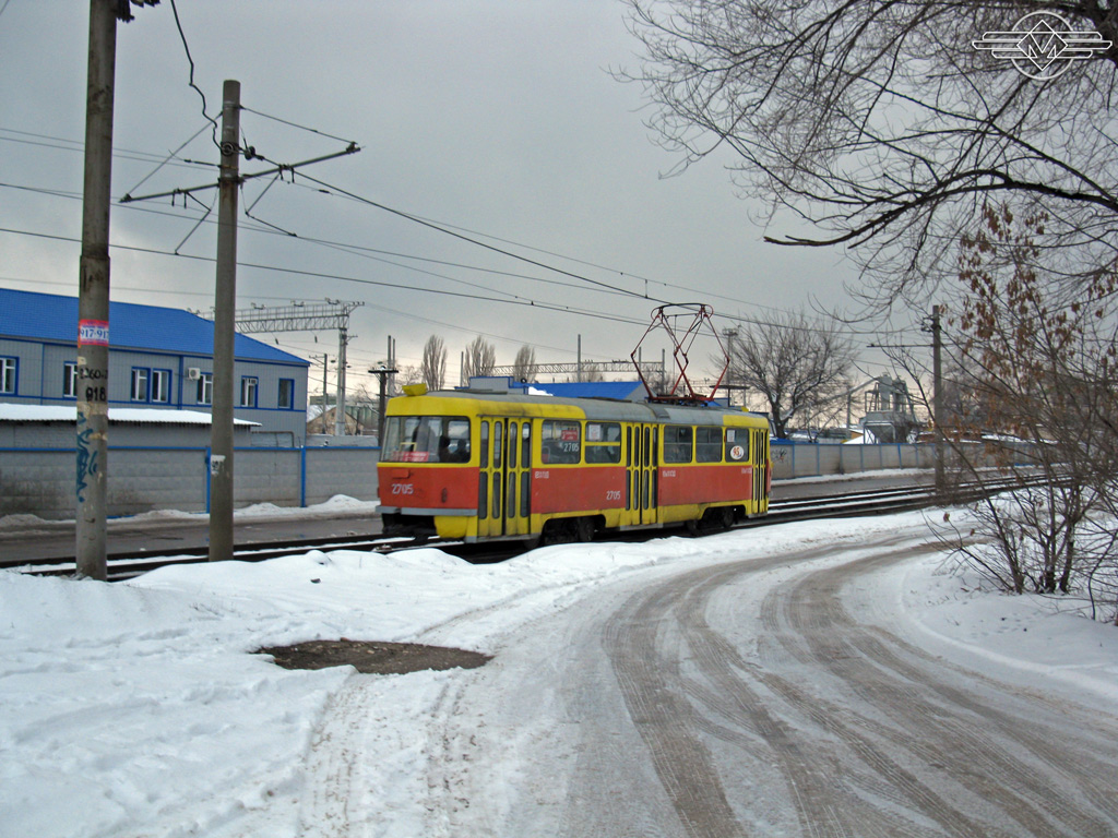 Волгоград, Tatra T3SU № 2705