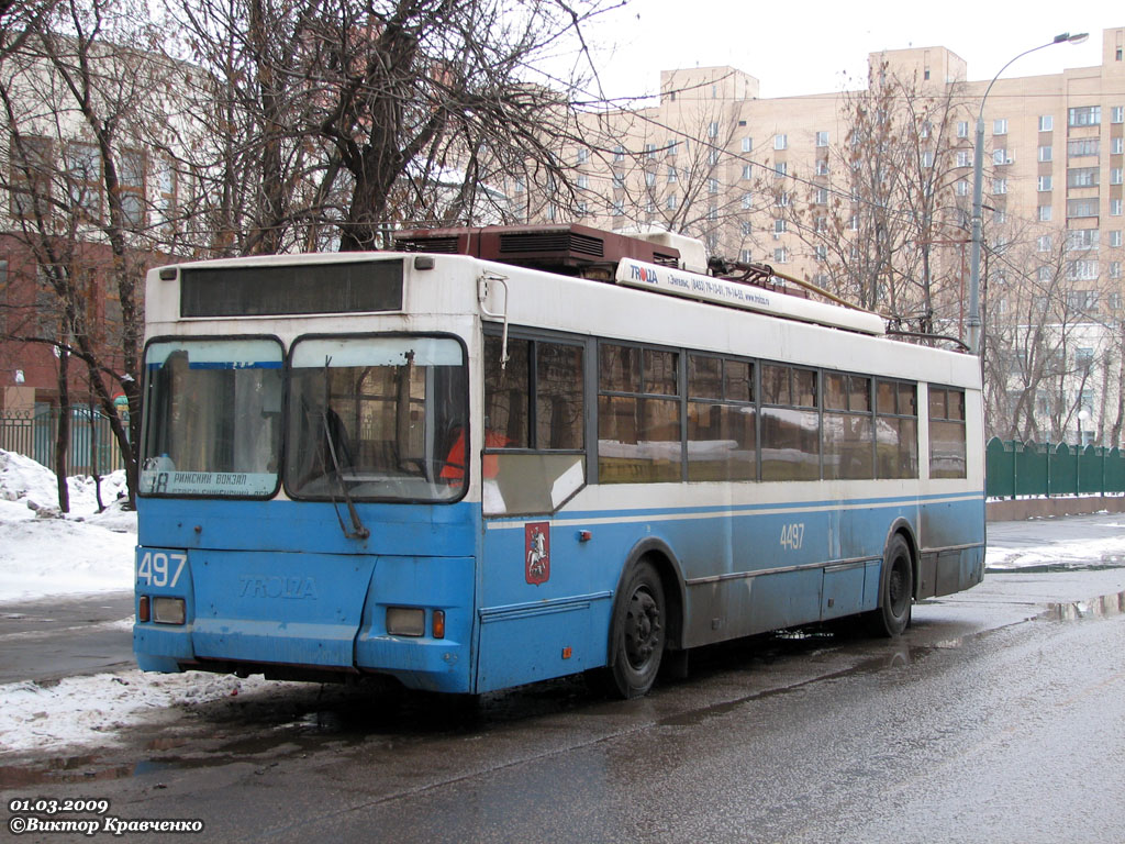 Москва, Тролза-5275.05 «Оптима» № 4497
