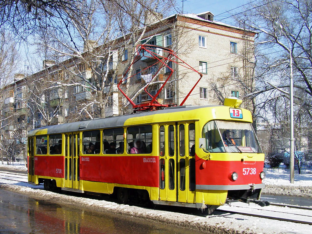 Волгоград, Tatra T3SU № 5738