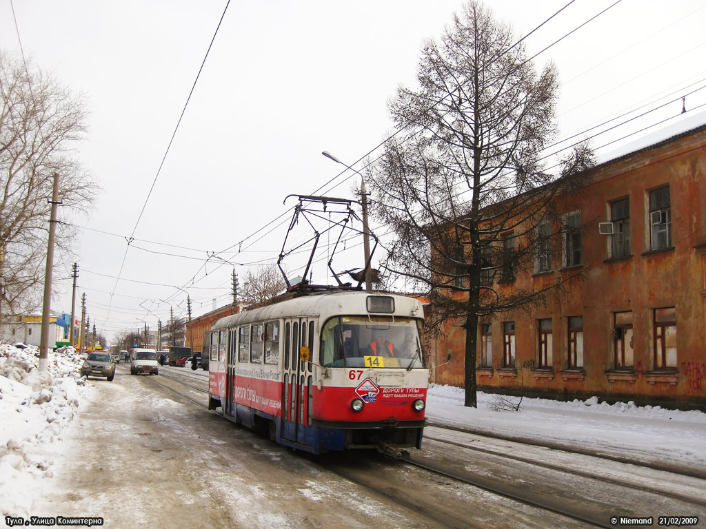 Тула, Tatra T3SU № 67